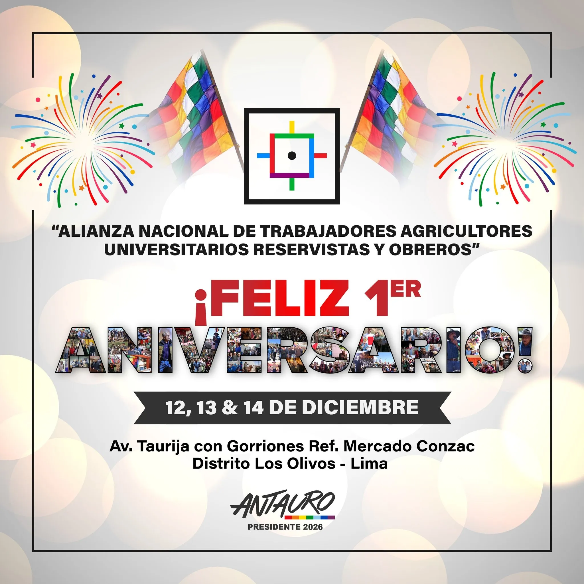 Alianza Nacional Celebra su 1er Aniversario de Unidad y Trabajo